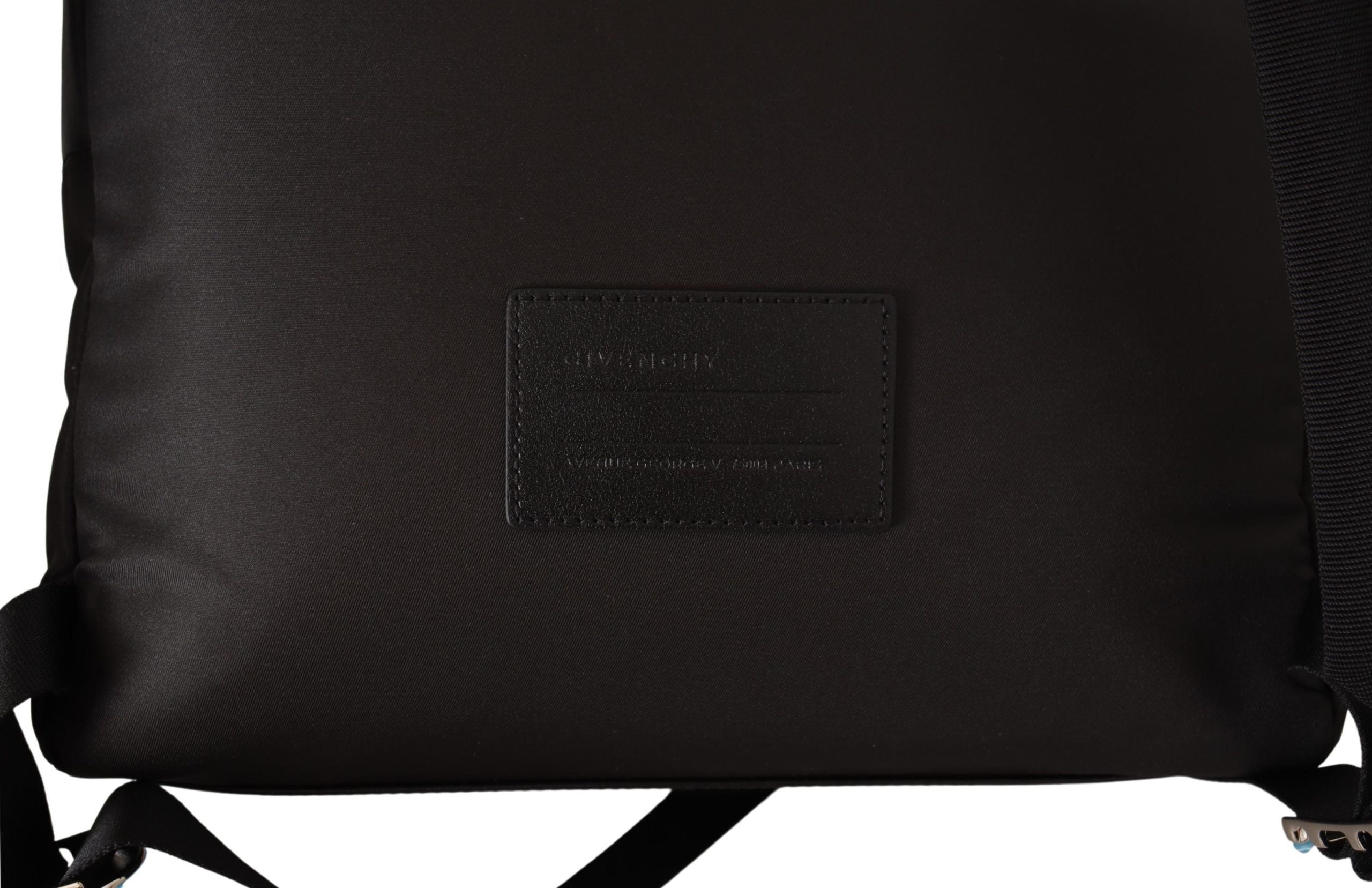 Schlanker Urban Backpack in Schwarz und Rot