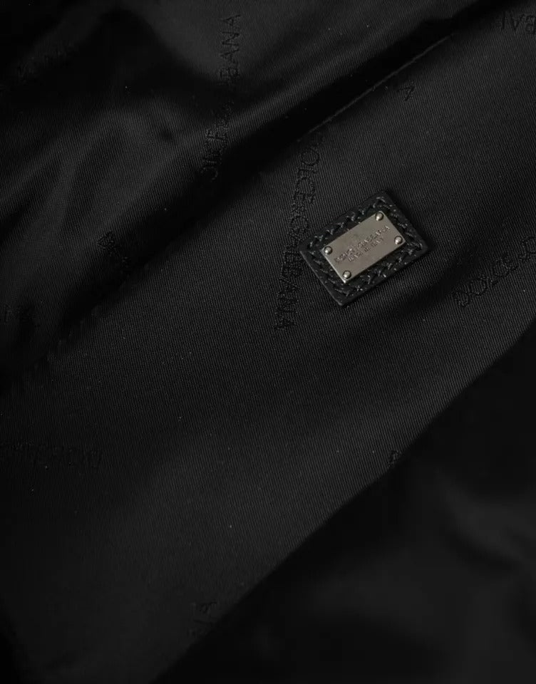 Blaues Nylon #DGFamily Patch Männer Rucksack Tasche