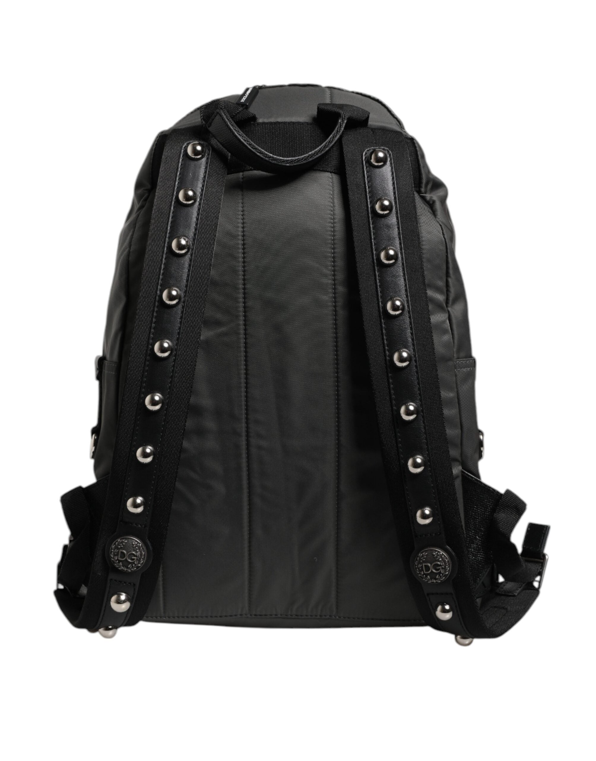 Graue Nylon Prince Forever Schule Reise Rucksack Tasche