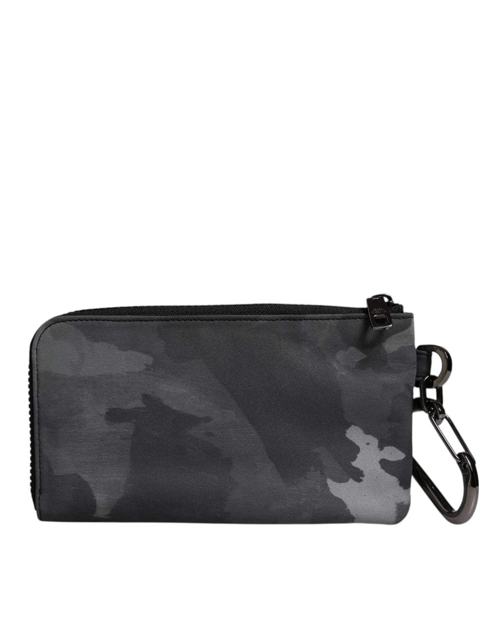 Schwarz Grau Camouflage Logo Plaque Schlüsselanhänger Tasche