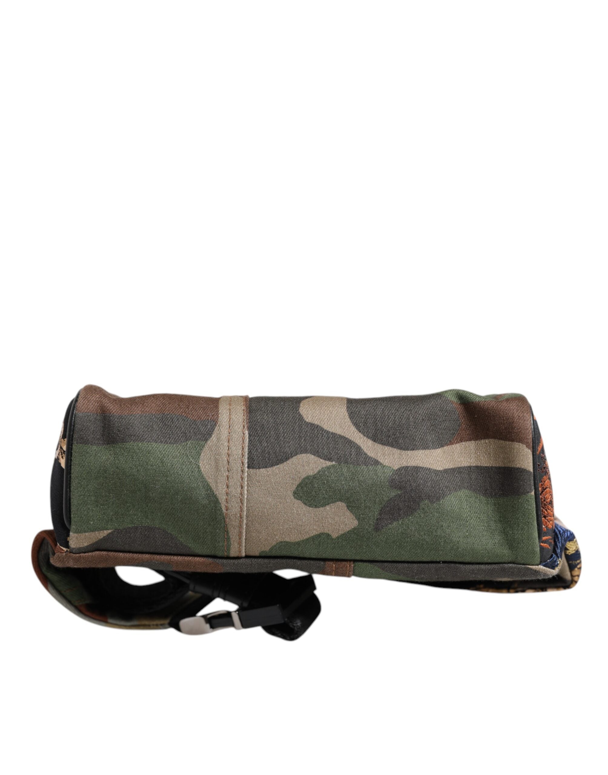 Multicolor Camouflage Patchwork Logo Taille Gürteltasche
