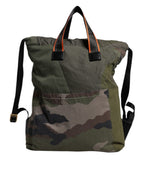 Militär Grün Patchwork Rucksack Rucksack Tasche