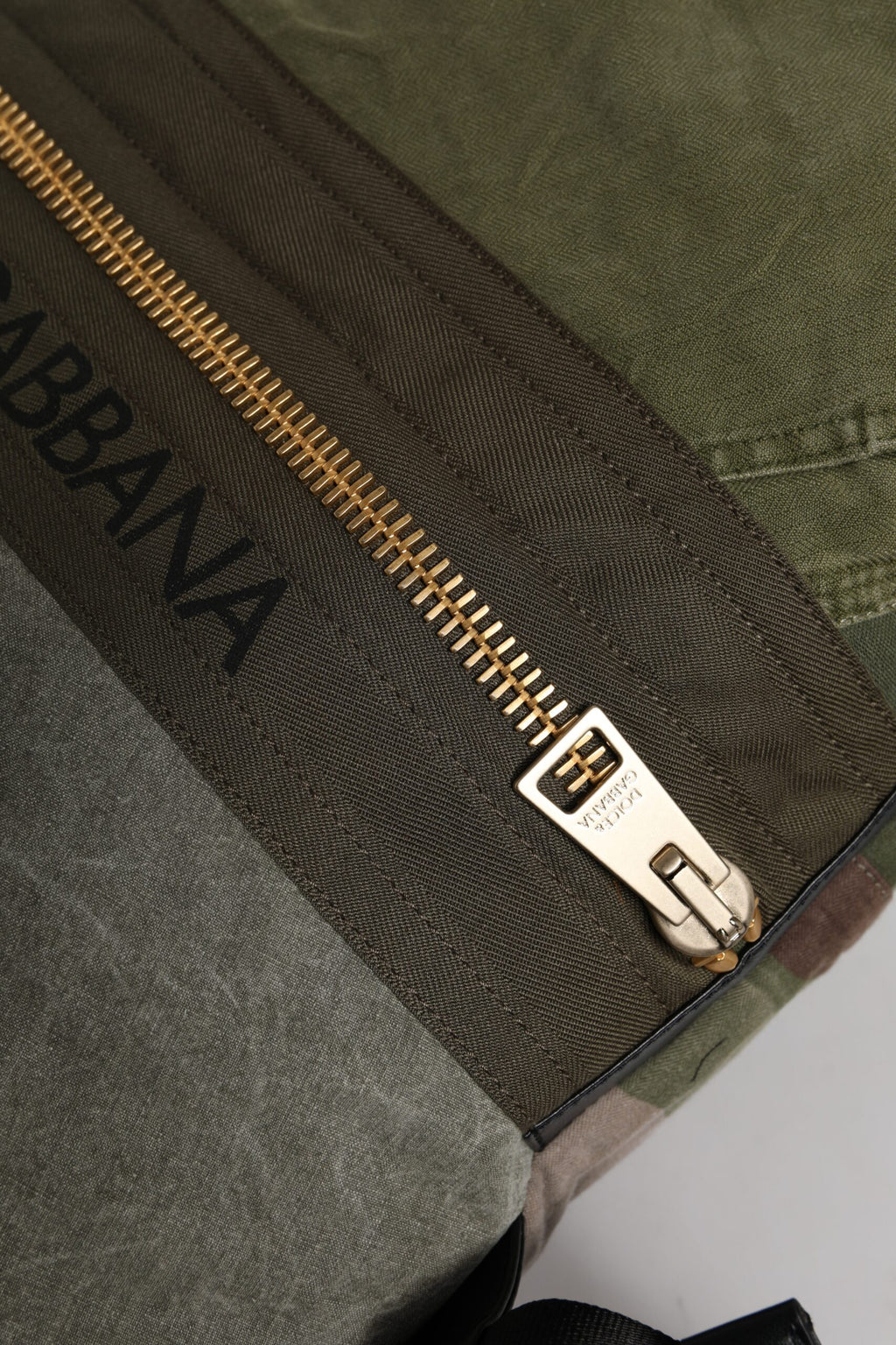 Militär Grün Patchwork Rucksack Rucksack Tasche