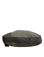 Militär Grün Patchwork Rucksack Rucksack Tasche