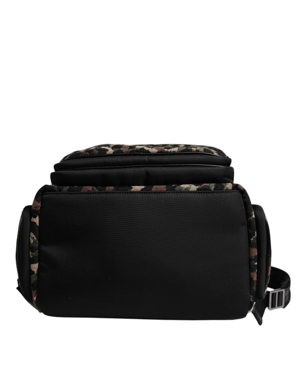 Multicolor Leopard Print DG Logo Plaque Männer Rucksack Tasche