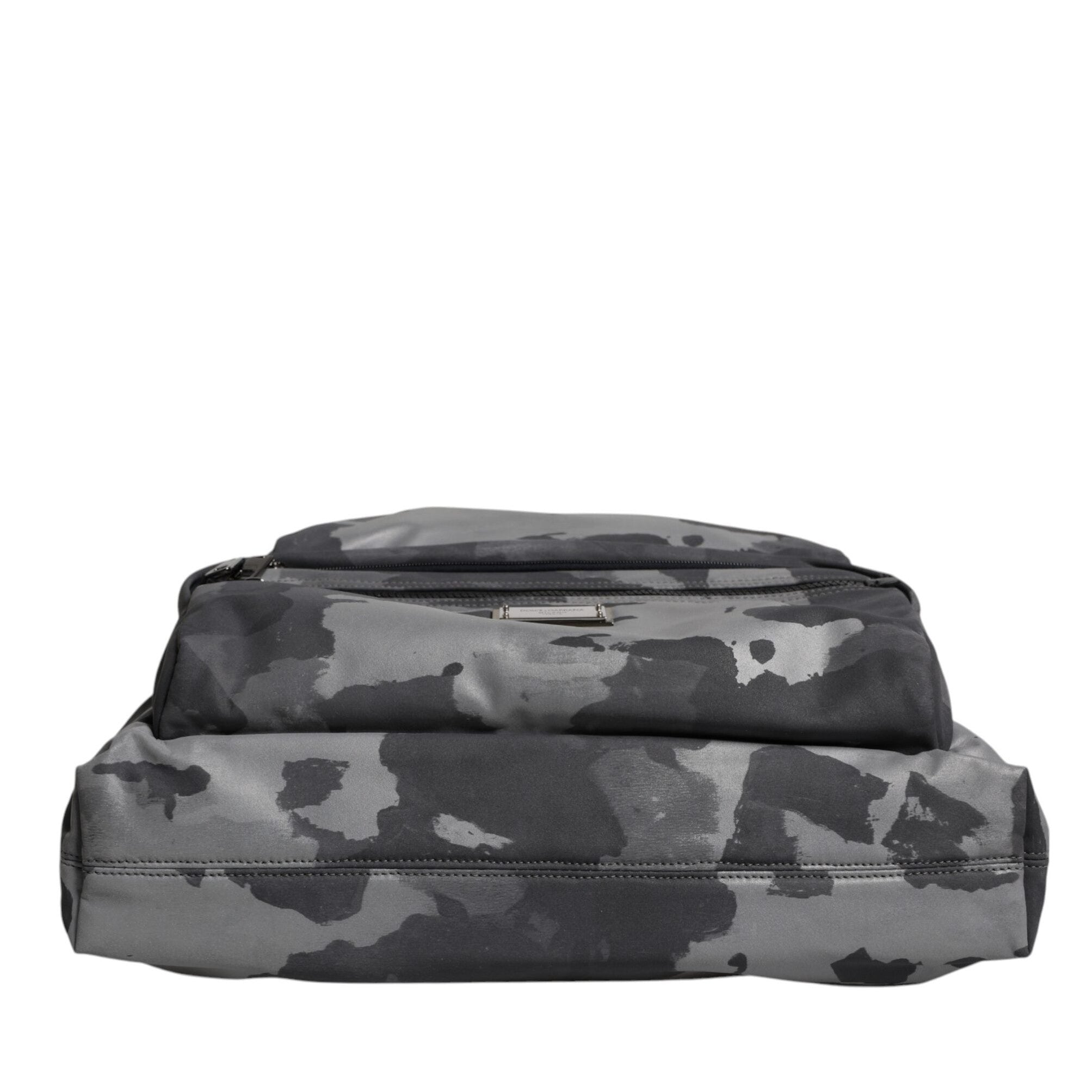 Graue Tarnfarben-Baumwolltasche mit mehreren Fächern Tote Bag