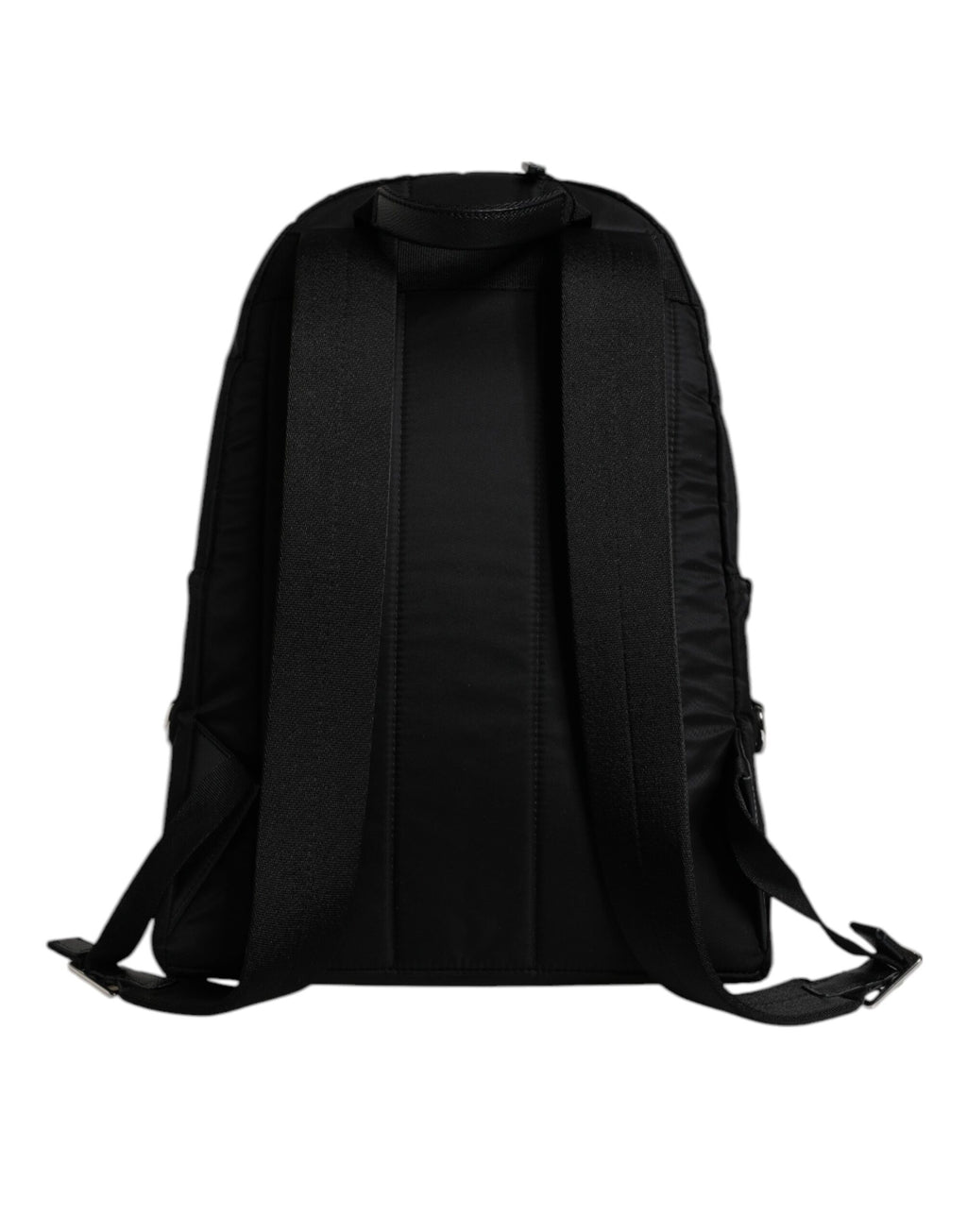 Schwarzes Nylon #DGFAMILY verschönert Rucksack VULCANO Tasche