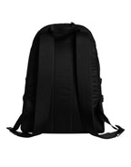 Schwarzes Nylon #DGFAMILY verschönert Rucksack VULCANO Tasche