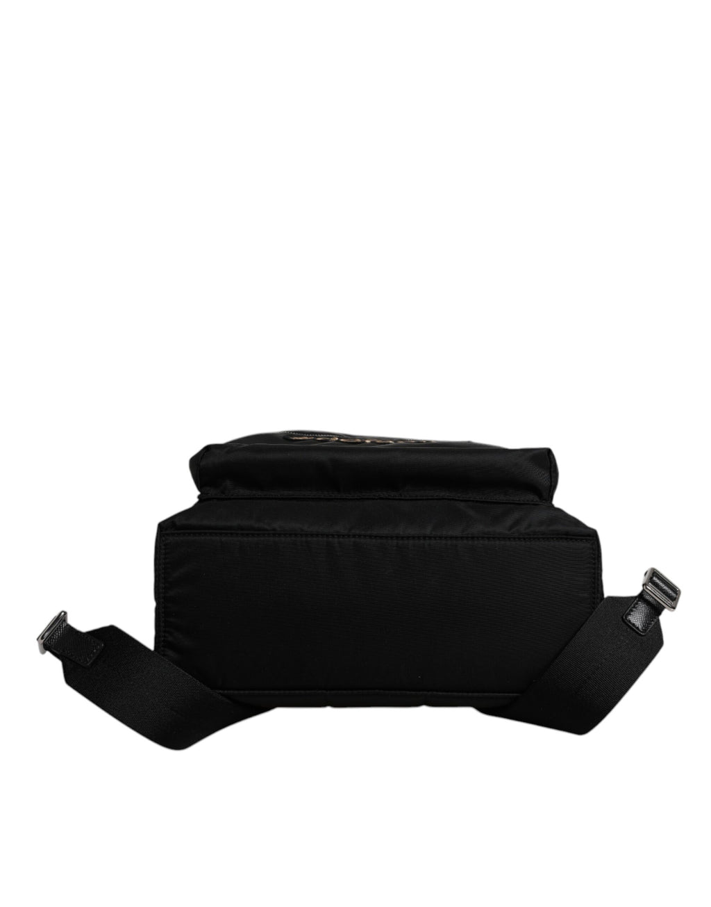 Schwarzes Nylon #DGFAMILY verschönert Rucksack VULCANO Tasche