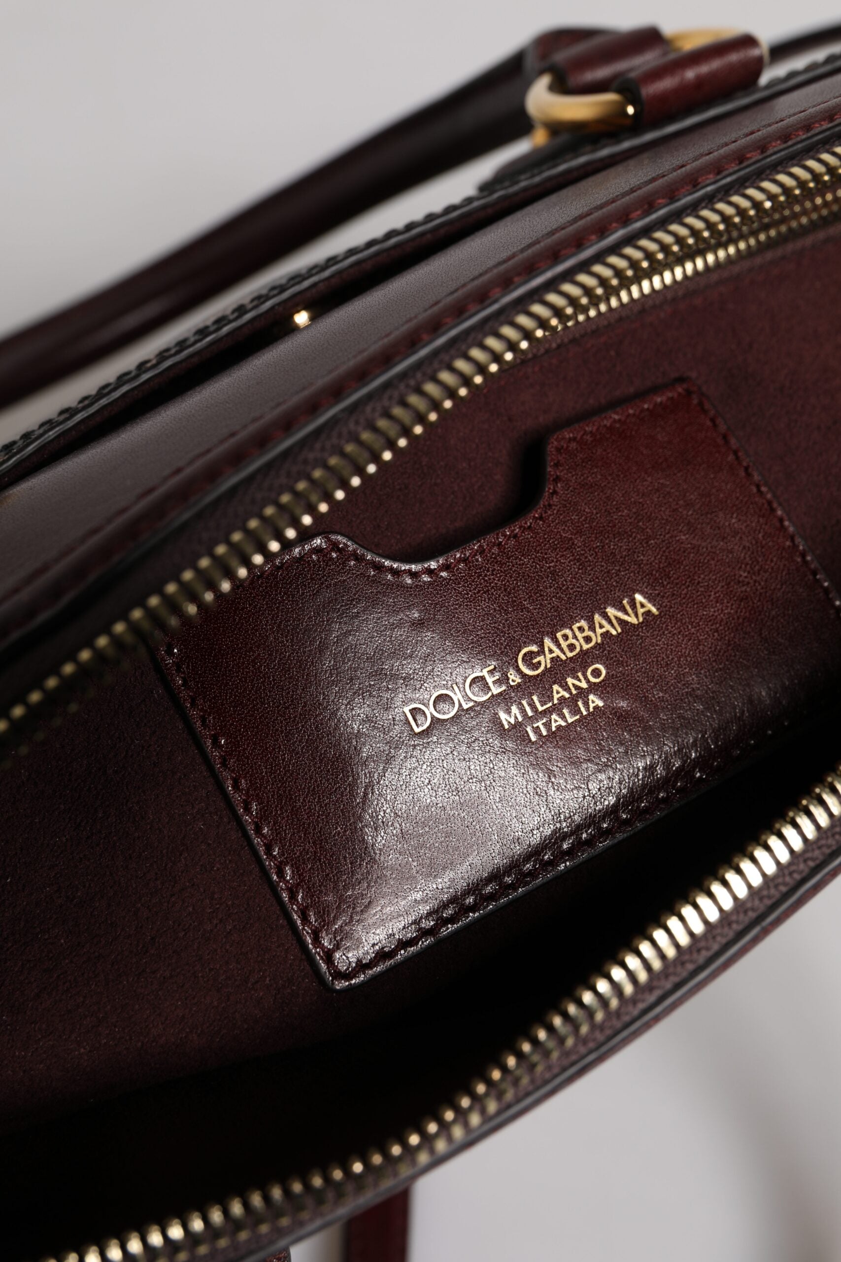 Braune Leopardenleder-Schulterriemen-Duffle-Tasche