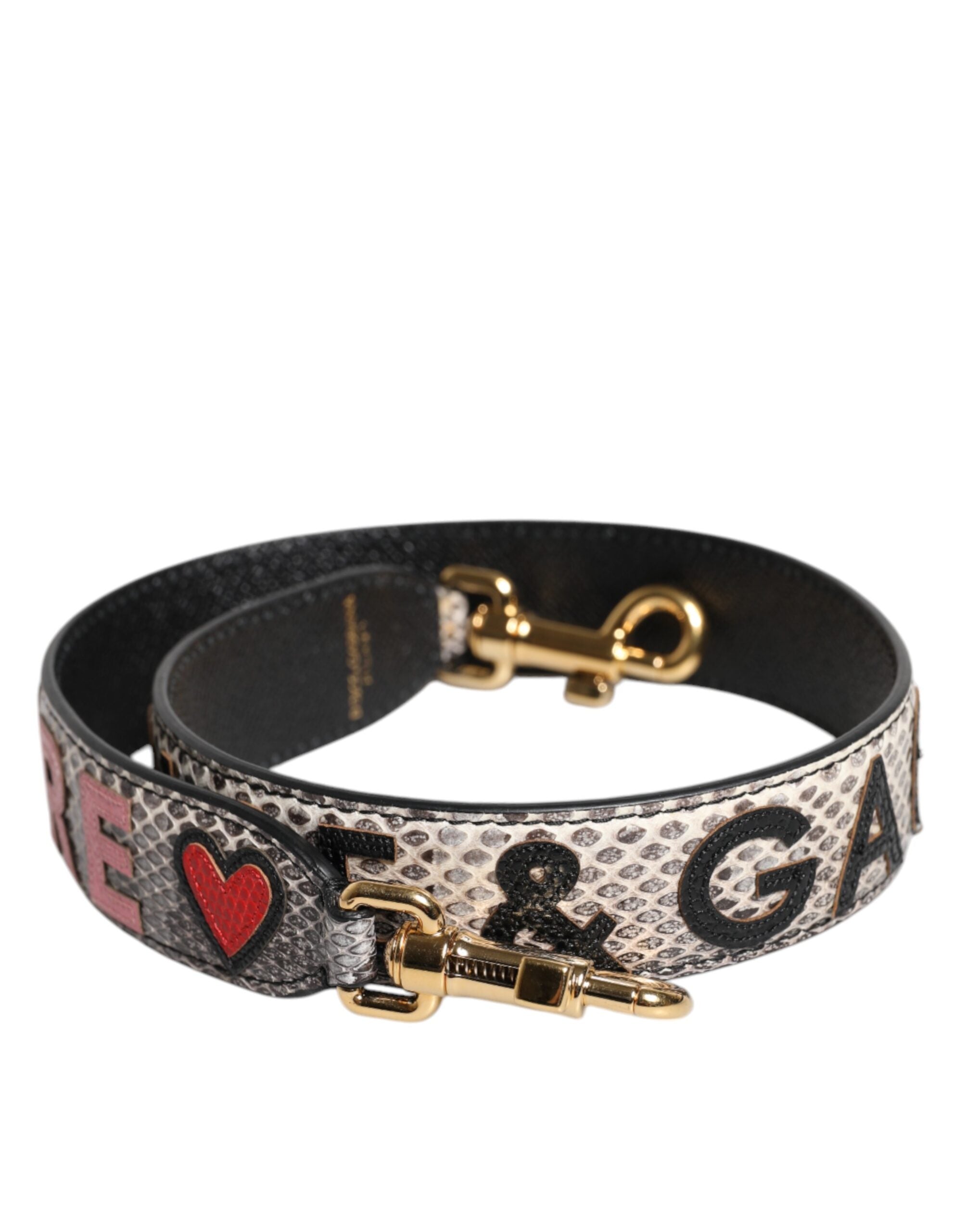 Multicolor DG AMORE Patch Tasche Schulterriemen