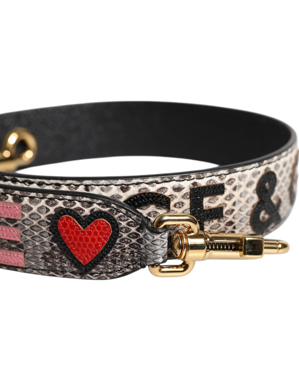 Multicolor DG AMORE Patch Tasche Schulterriemen