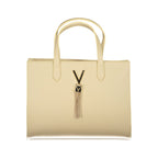 Beige Polyethylen Handtasche