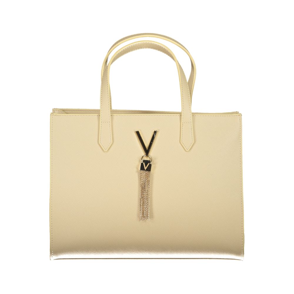 Beige Polyethylen Handtasche