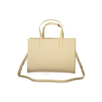 Beige Polyethylen Handtasche