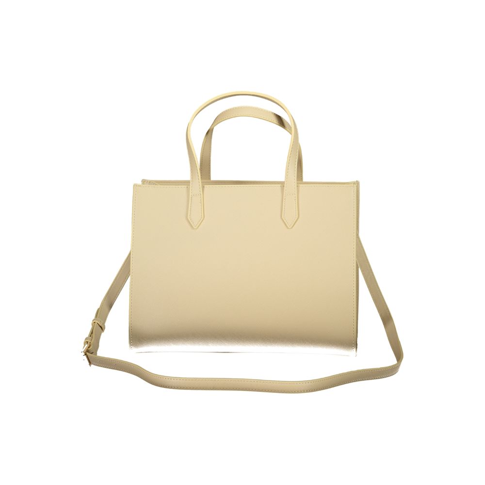 Beige Polyethylen Handtasche