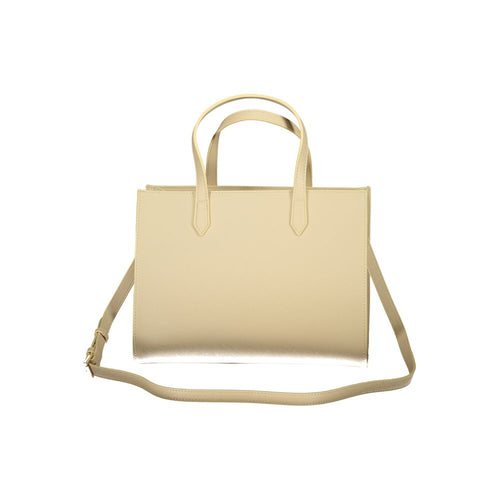 Beige Polyethylen Handtasche