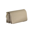 Beige Polyethylen Handtasche