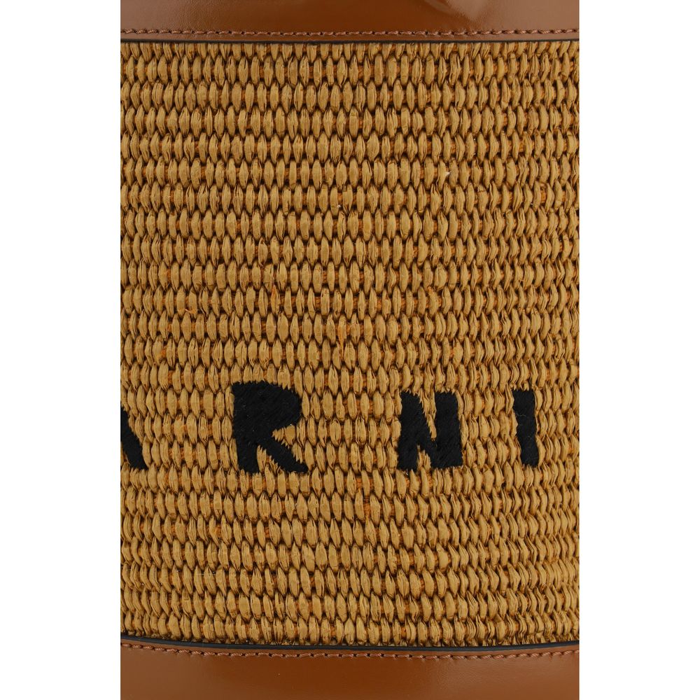 Braune Baumwoll-Einkaufstasche