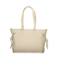 Beige Polyethylen Handtasche
