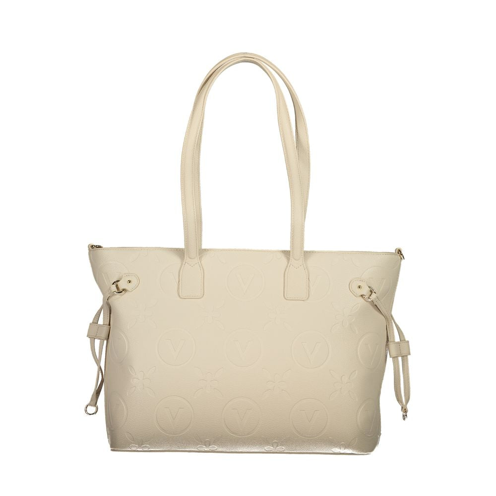 Beige Polyethylen Handtasche