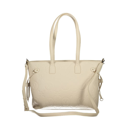 Beige Polyethylen Handtasche