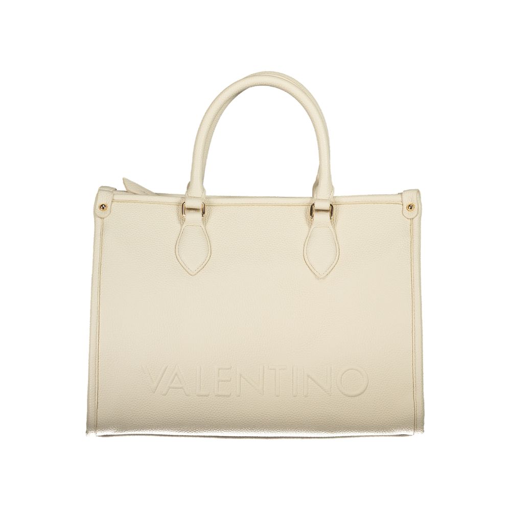 Beige Polyethylen Handtasche