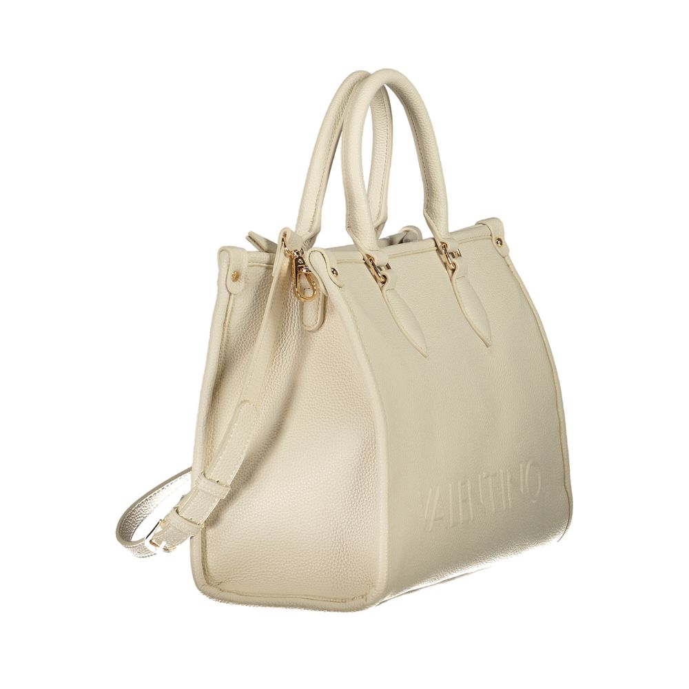 Beige Polyethylen Handtasche