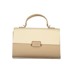 Beige Polyethylen-Handtasche
