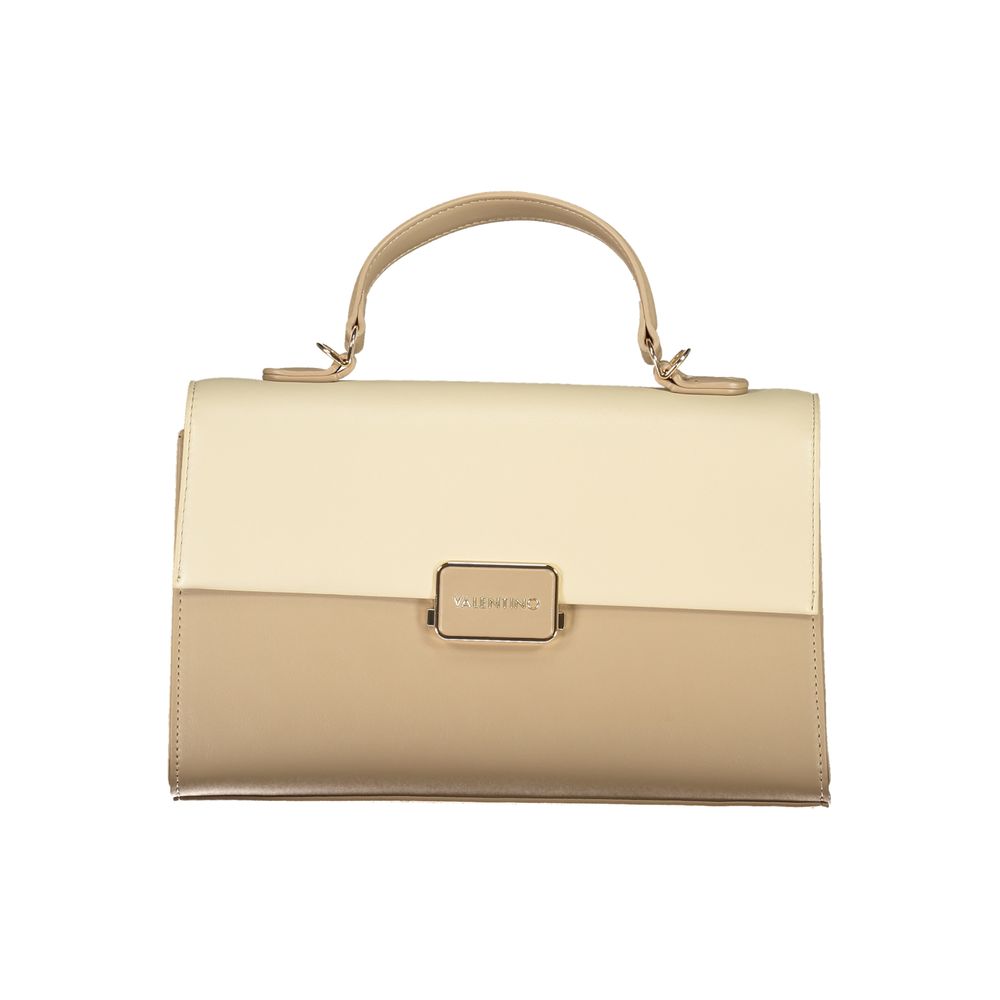 Beige Polyethylen-Handtasche