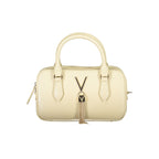 Beige Polyethylen-Handtasche