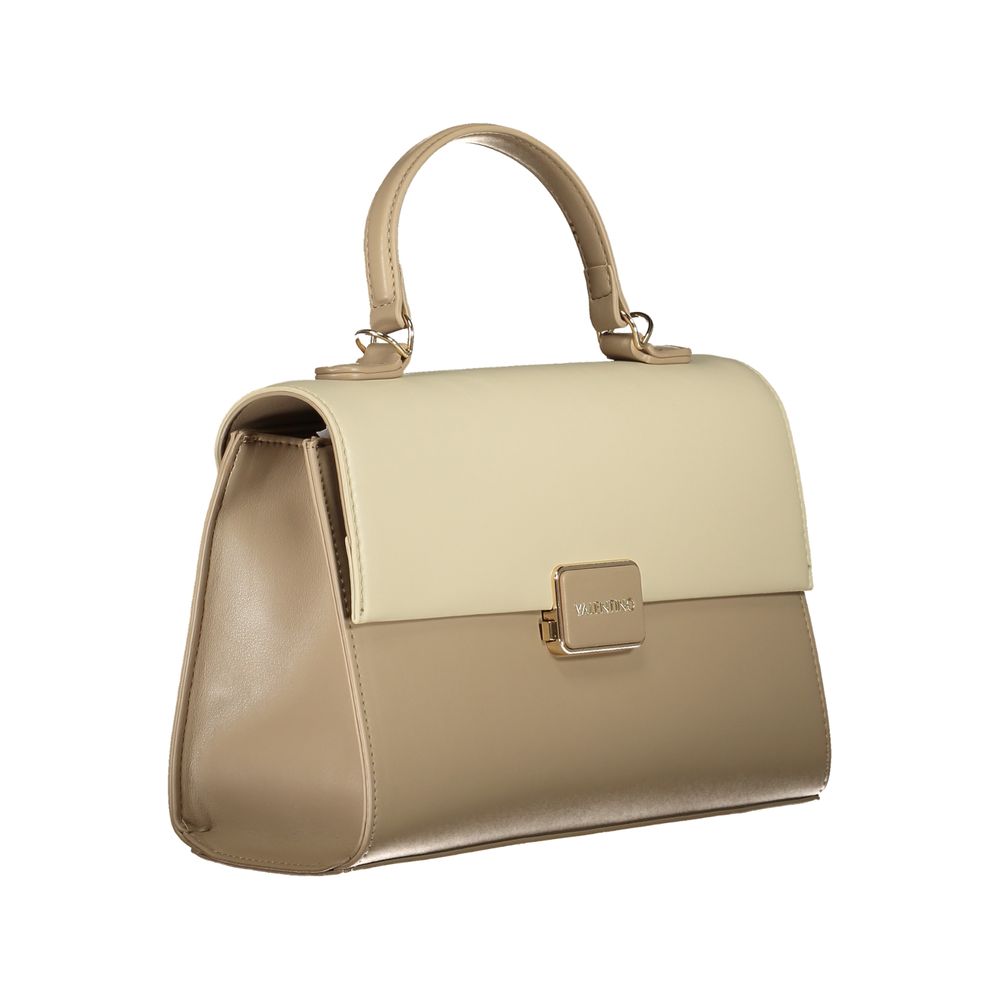 Beige Polyethylen-Handtasche