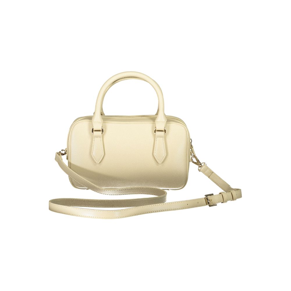 Beige Polyethylen-Handtasche