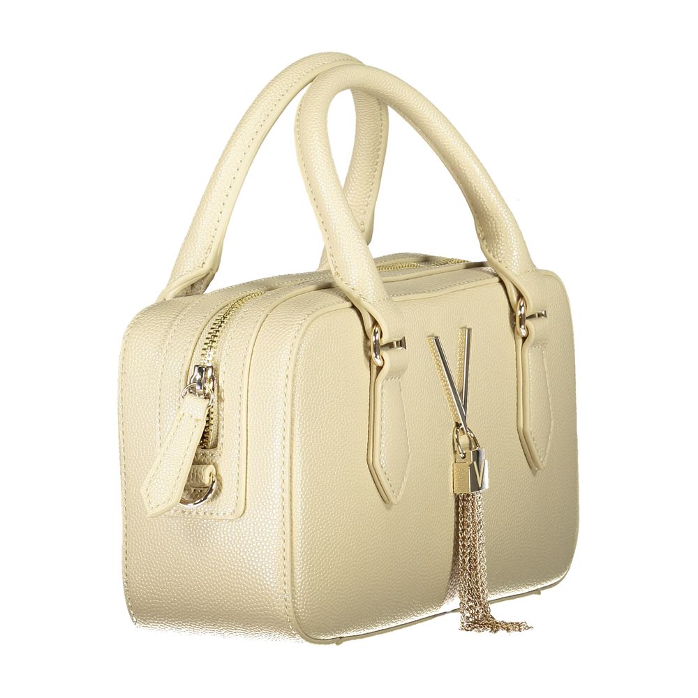 Beige Polyethylen-Handtasche