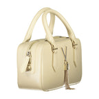 Beige Polyethylen-Handtasche
