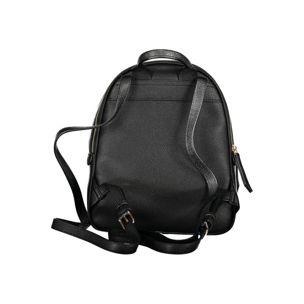 Schwarzer Polyethylen-Rucksack