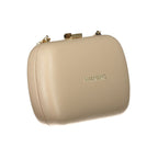 Beigefarbene Polyethylen-Handtasche