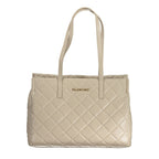 Beige Polyethylen Handtasche
