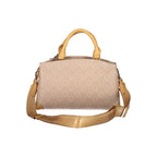 Beige Polyethylen Handtasche