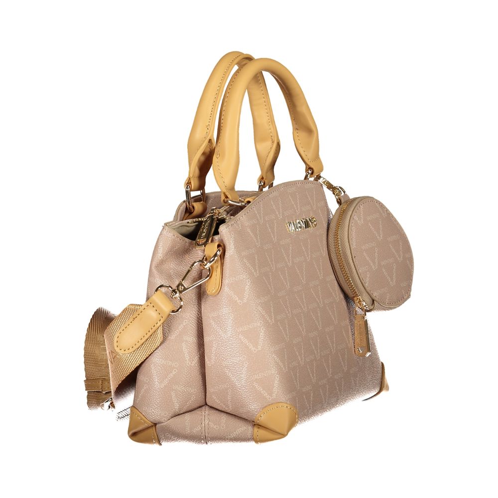 Beige Polyethylen Handtasche