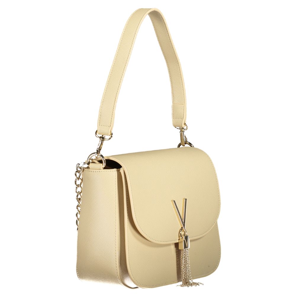 Beige Polyethylen-Handtasche