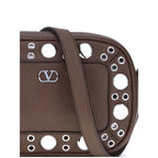 Schultertasche aus Kalbshaut in Braun Bos Taurus