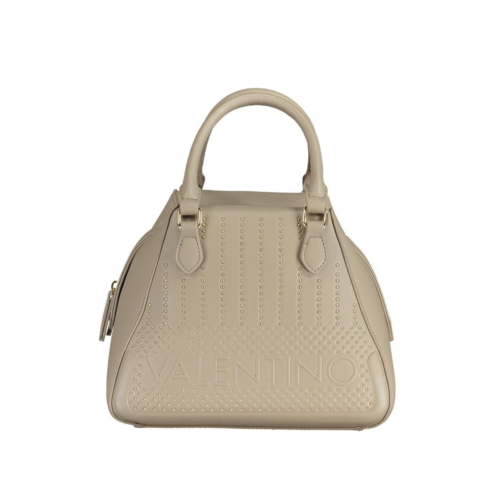 Beige Polyethylen Handtasche