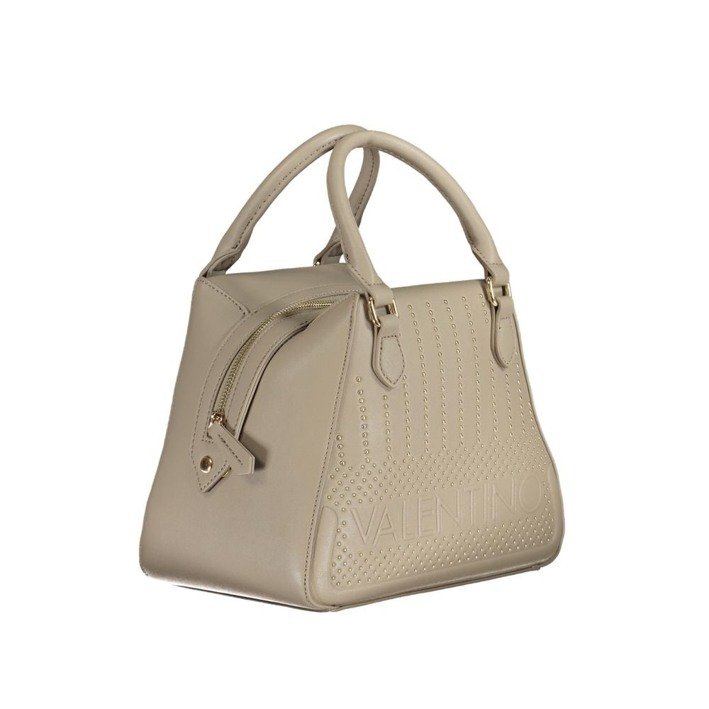 Beige Polyethylen Handtasche