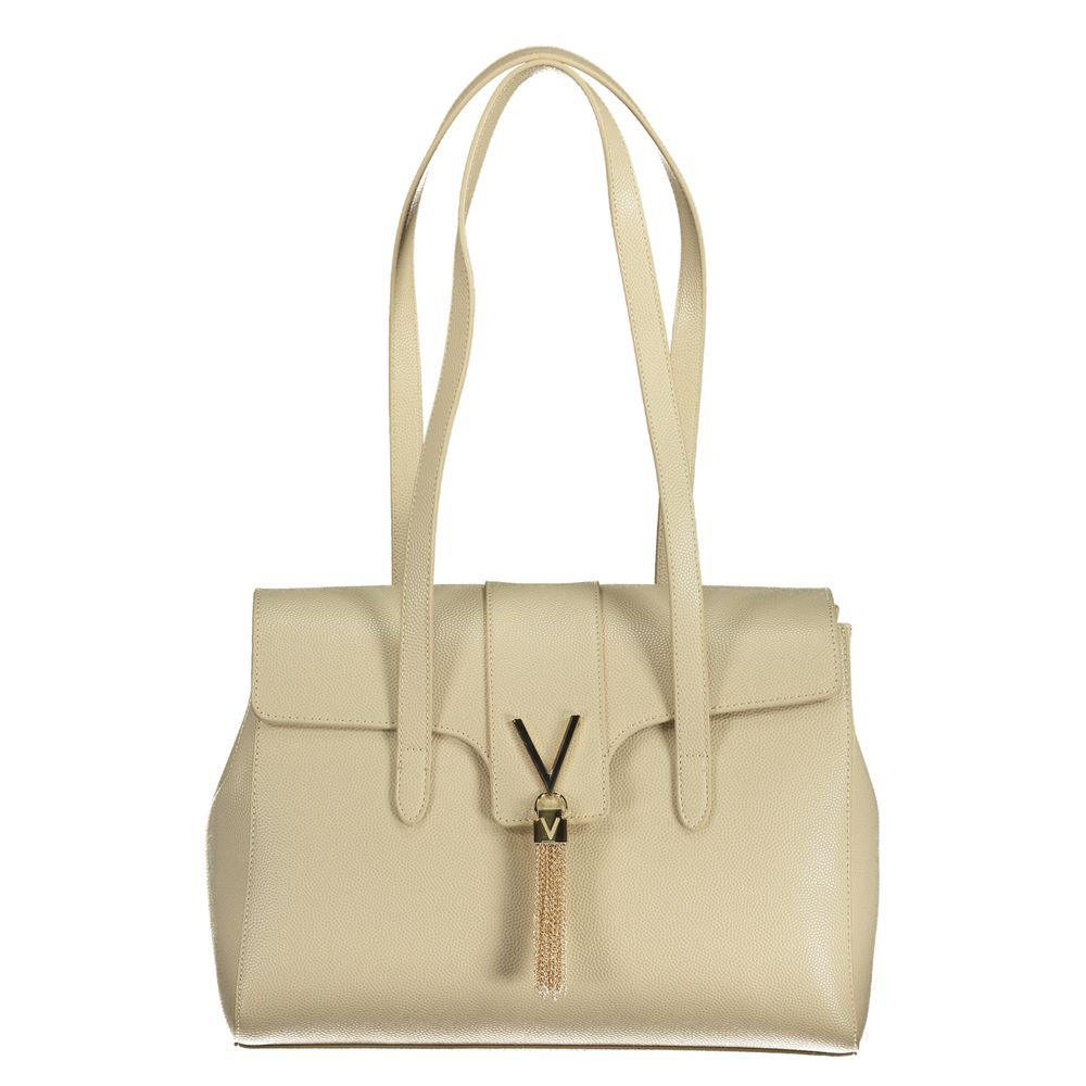 Beige Polyethylen Handtasche