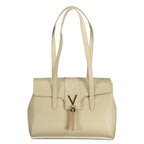 Beige Polyethylen Handtasche
