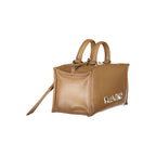 Beige Polyethylen Handtasche