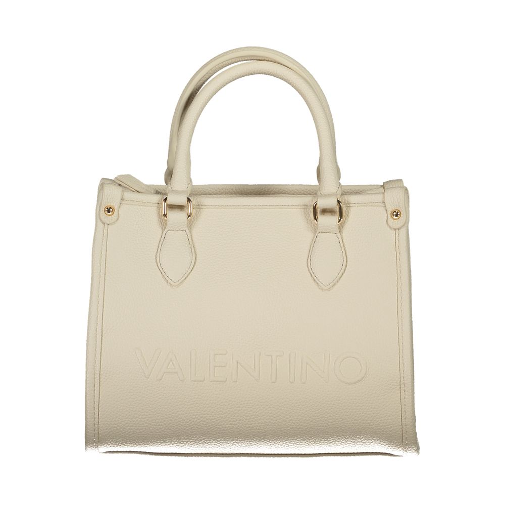 Beige Polyethylen Handtasche