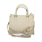 Beige Polyethylen Handtasche