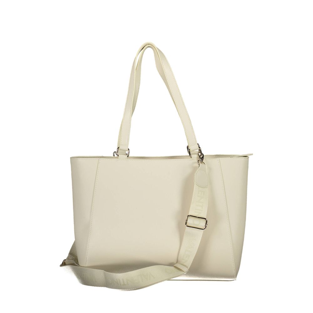 Beige Polyethylen Handtasche